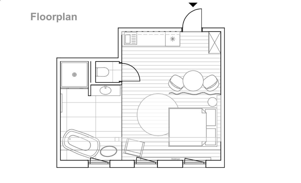 Zentrale 1-Zimmer-Ferienwohnung Mit Digitalem Check In Hof  Esterno foto